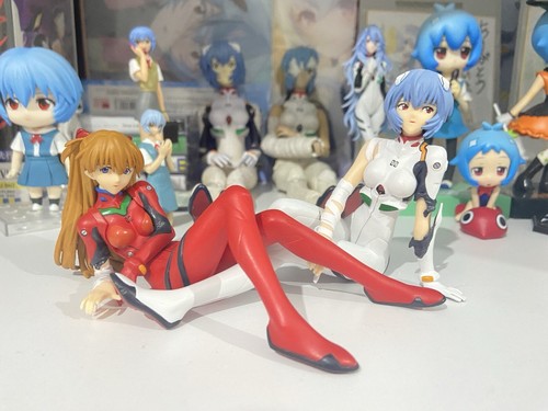 Neon Genesis Evangelion Flash a Smile Asuka, Rei Ayanami
