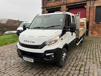 2019 Iveco Daily 70C18 3.0 D 180 BHP X-XLWB 7 SEATER CREWCAB DROPSIDE WITH TAILL