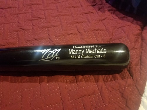 Manny Machado Autographed Marucci Game Model Bat. Jsa