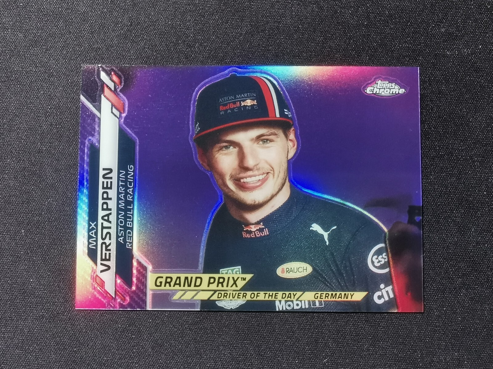 2020 TOPPSクローム PURPLE Max Verstappen 2020 Topps Chrome Formula 1 F1 Max Verstappen #164 Purple
