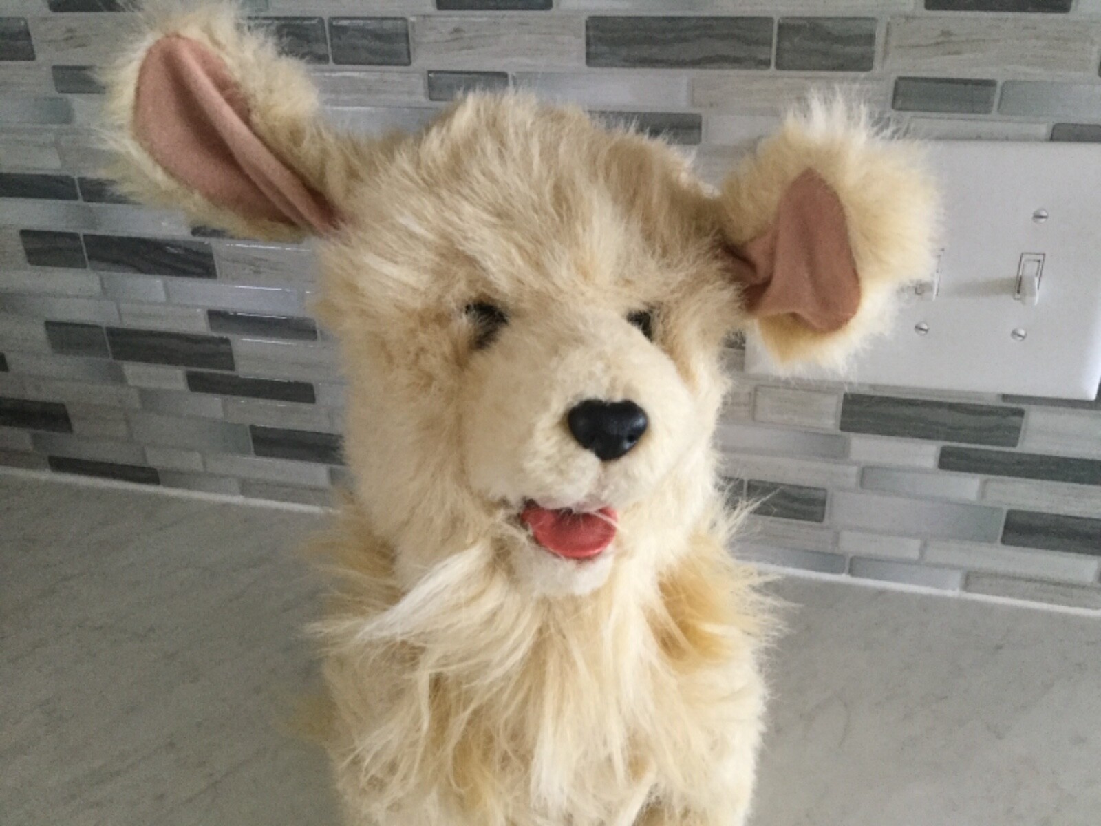 2004 SCAMPS MY PLAYFUL PUP, INTERACTIVE REALISTIC DOGGY FURREAL PUP,BY HASBRO