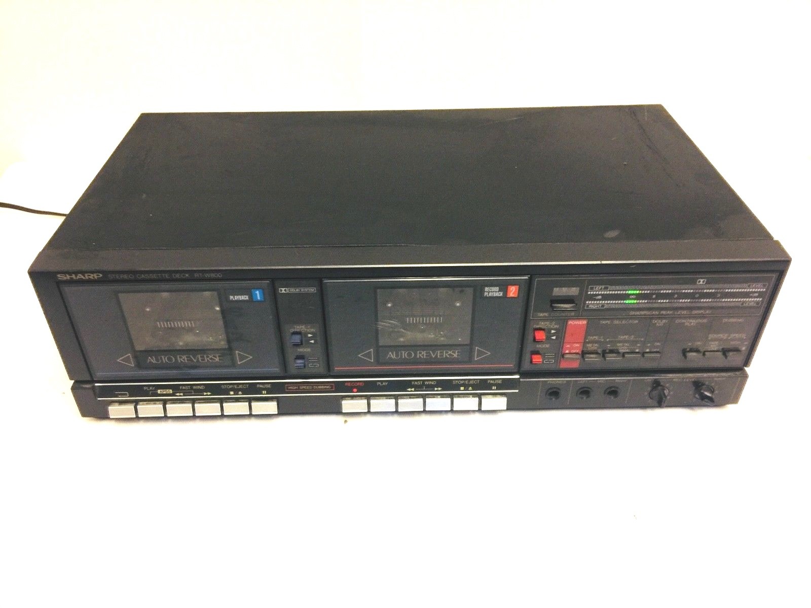 W rt. Винтажная кассетная дека. Sharp rt-150h. Sharp rt-w600. Кассетная дека sharp rt-w500.