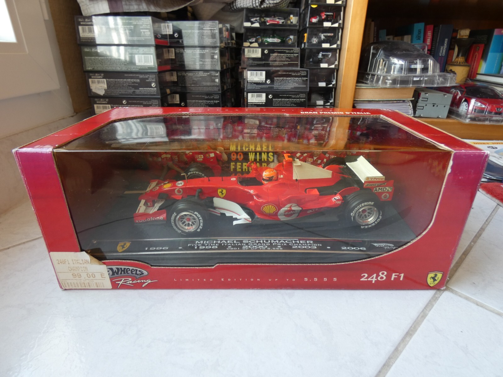 1/18 ホットウィール フェラーリGP Formula1 Grand Prix 1/18