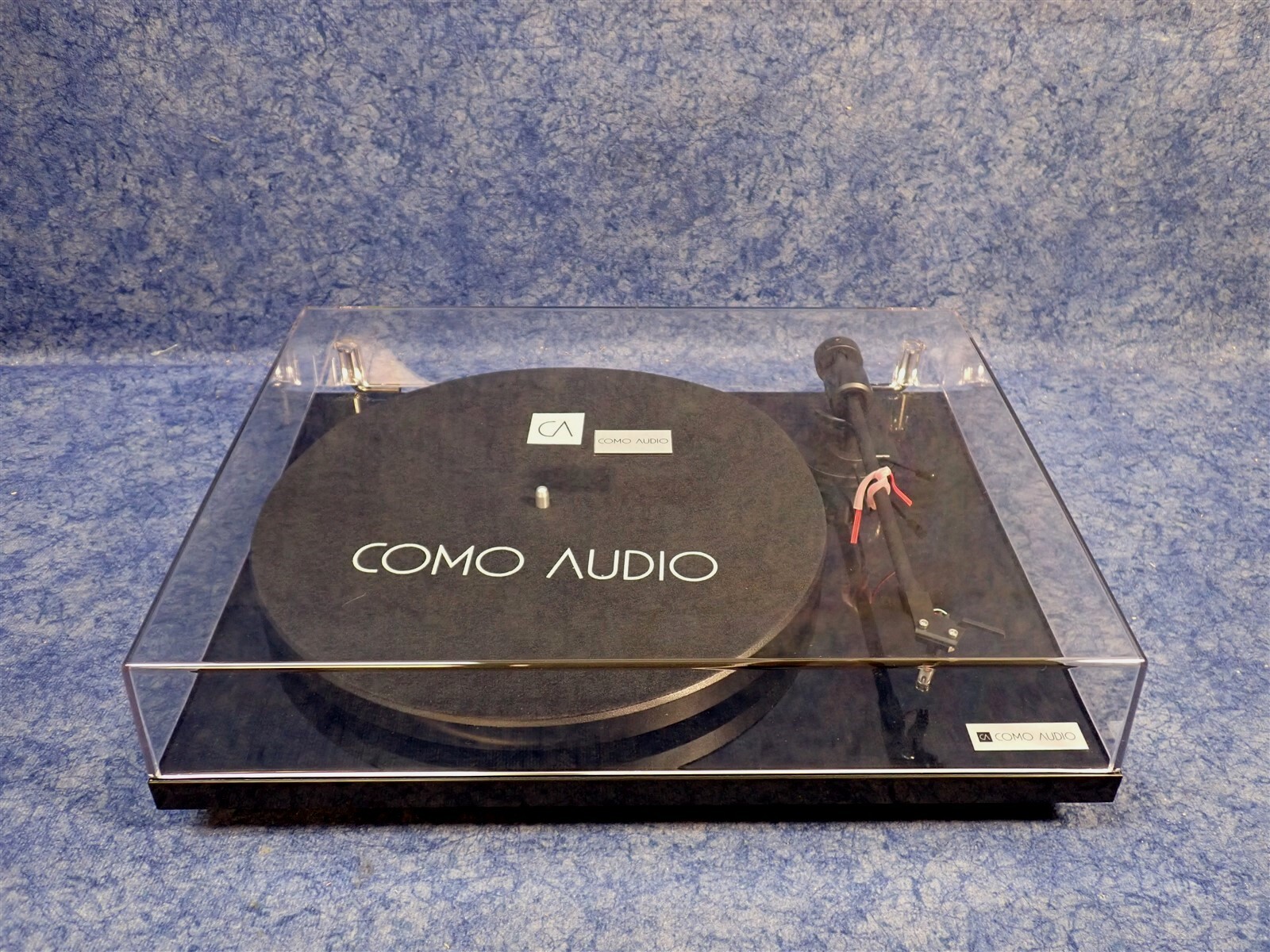NEW Como Audio Turntable Analog Piano Black, Ortofon OM 5E C