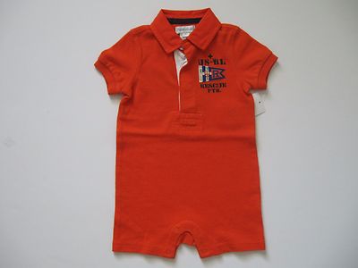 RALPH LAUREN Baby Boy's Novelty Rugby Shortall 3M-6M-9M-12M