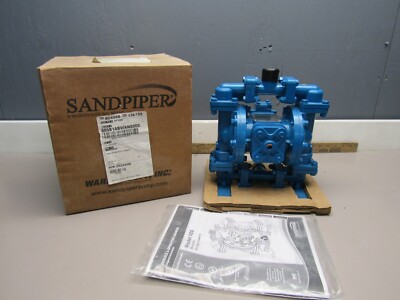 SANDPIPER AIR-OPERATED DOUBLE DIAPHRAGM PUMP 1/2'' 15GPM ALUMINUM/BUNA NEW IN BOX