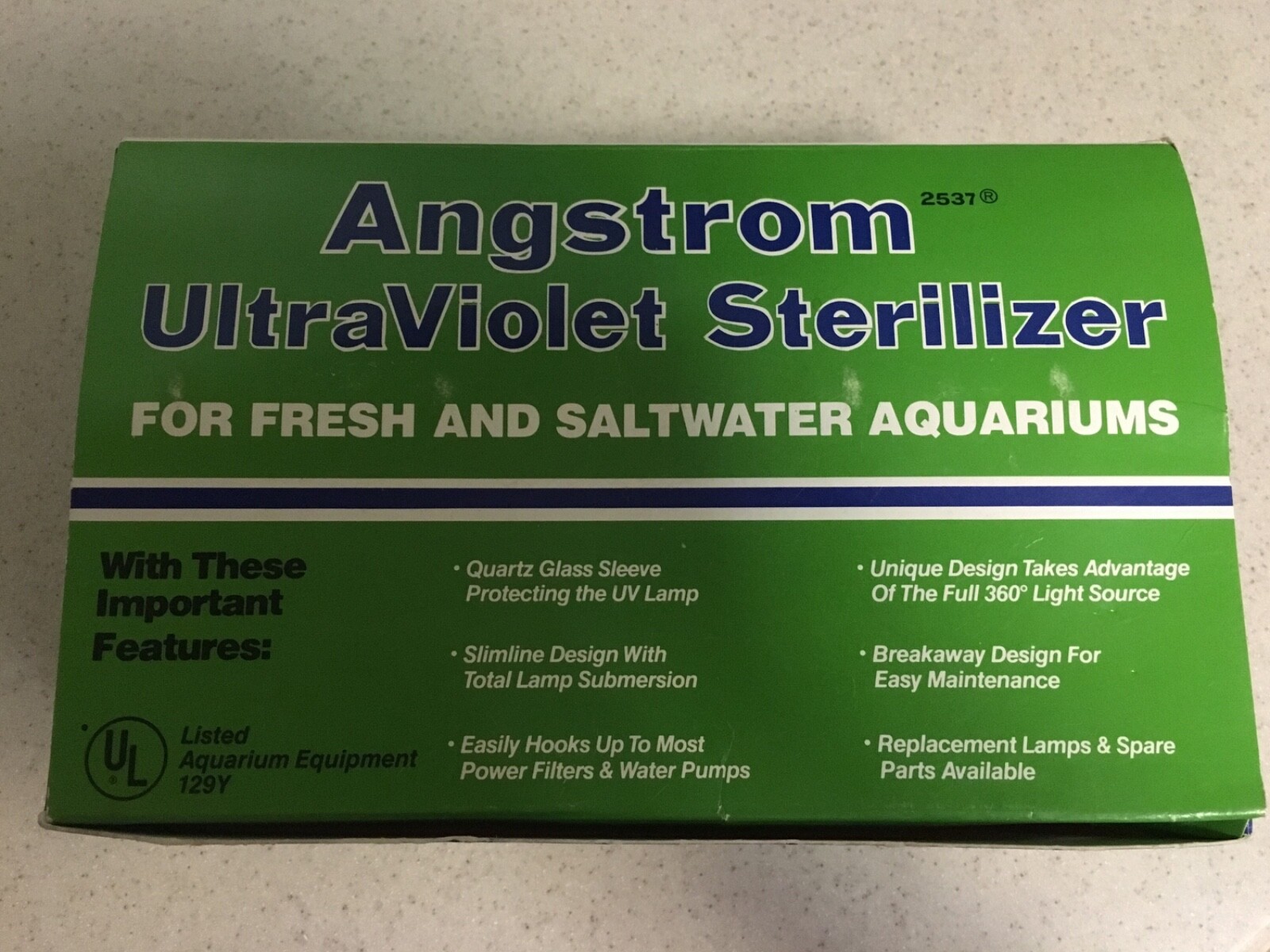 Hawaiian Marine Angstrom 2537 ultraviolet sterilizer AN-4S, BRAND NEW