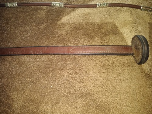 Billy Royal Arabian Standing Lead, Med Brown Sterling Silver