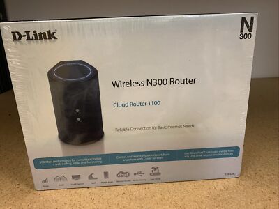 D-Link Cloud Router 1100 300 Mbps 4-Port 10/100 Wireless N Router (DIR-626L) W12