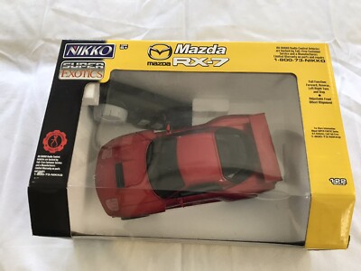 1:22 Nikko Mazda Radio Controlled RX-7 Red