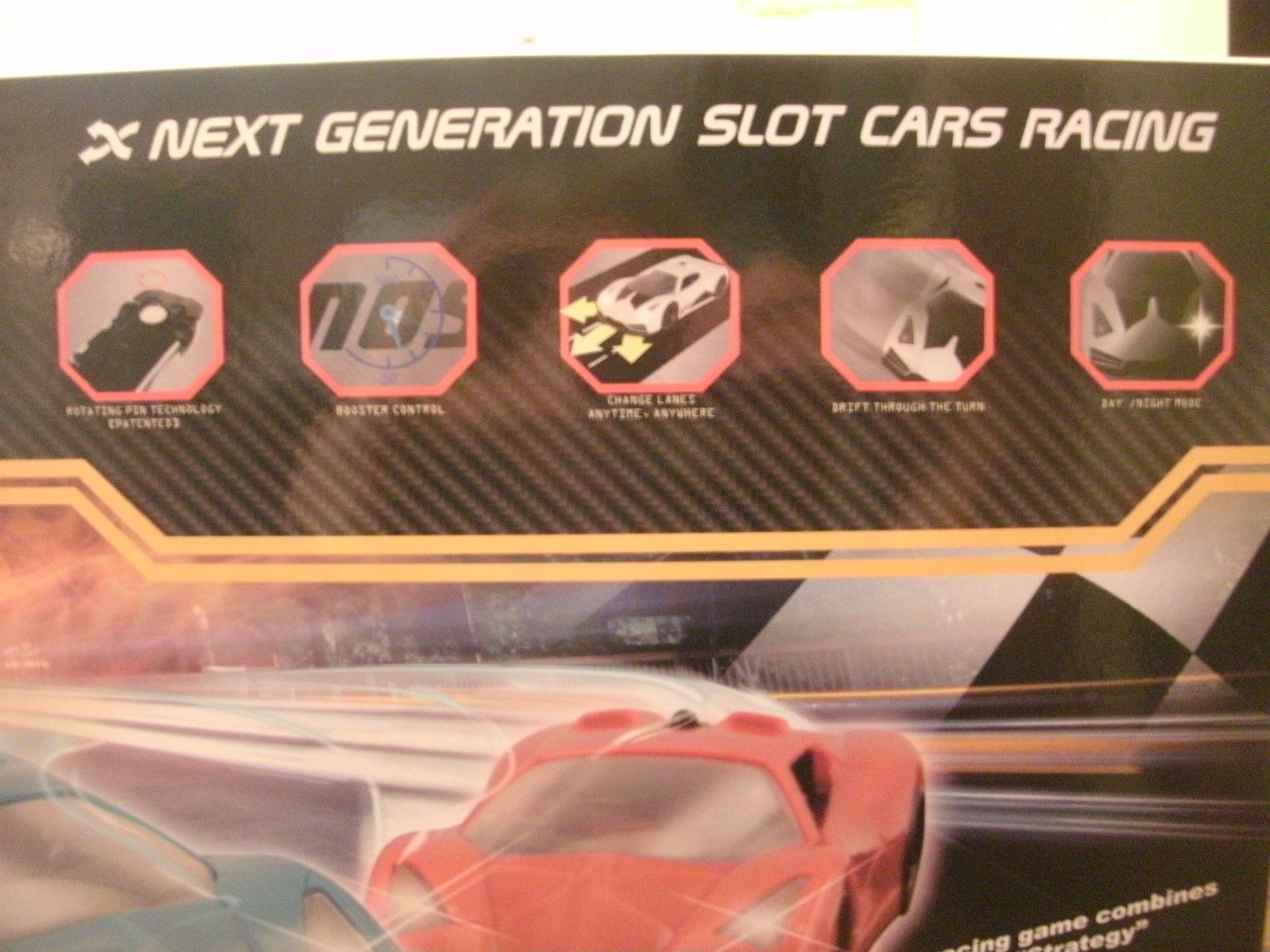 DMX Slots Racer 2 Cars RED & BLUE 2 Wireless Remotes NEW!! LIMITED EDITION!!