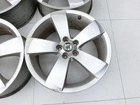 Skoda 5J 06-10 4x Felgen Alufelgen 5X100/110 7X17Zoll ET41 Skoda 5J 06-10 11.01.2008 5J7601025B gebraucht Vorschau 2