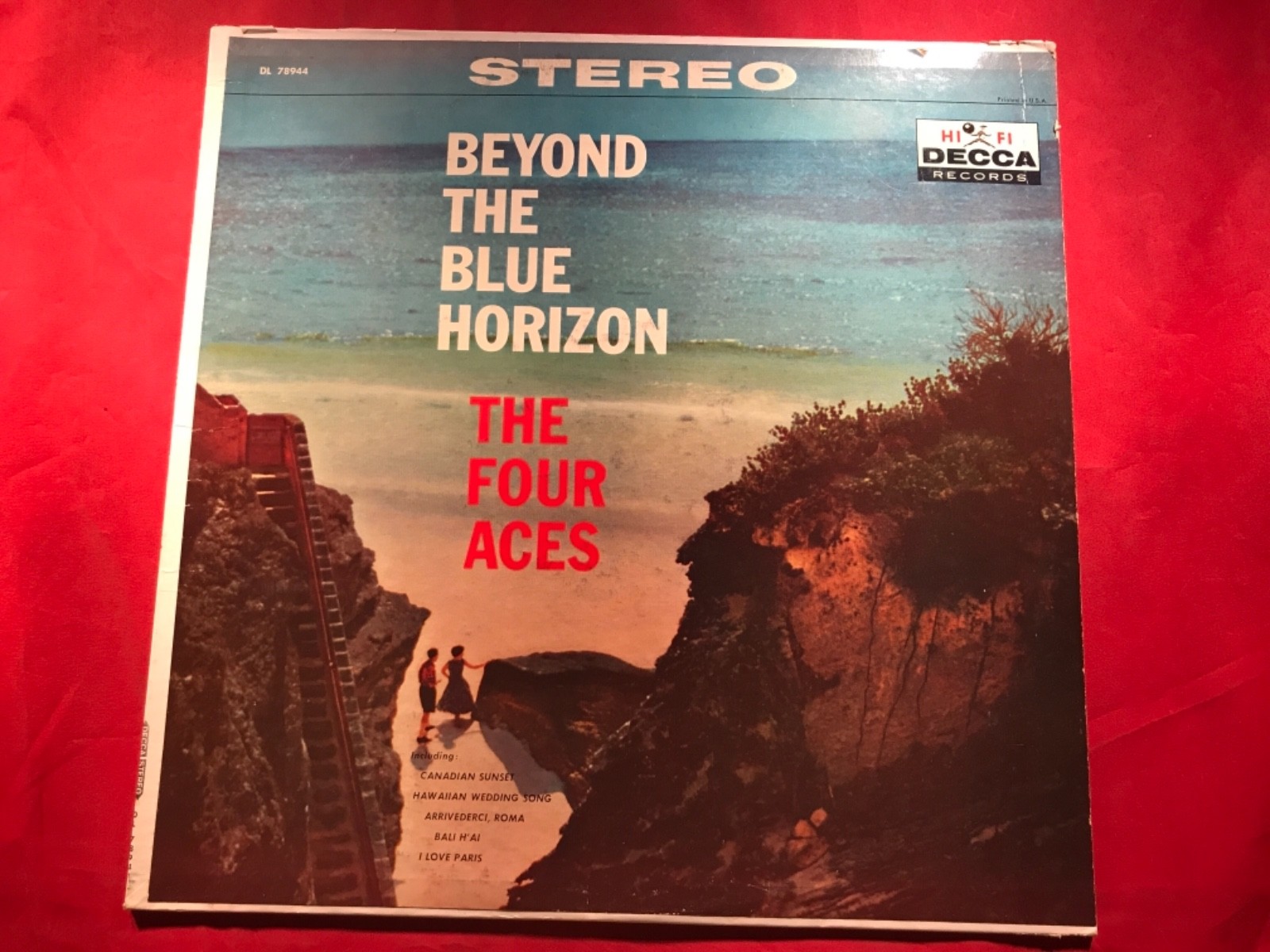 M-4 THE FOUR ACES Beyond The Blue Horizon - DL 78944