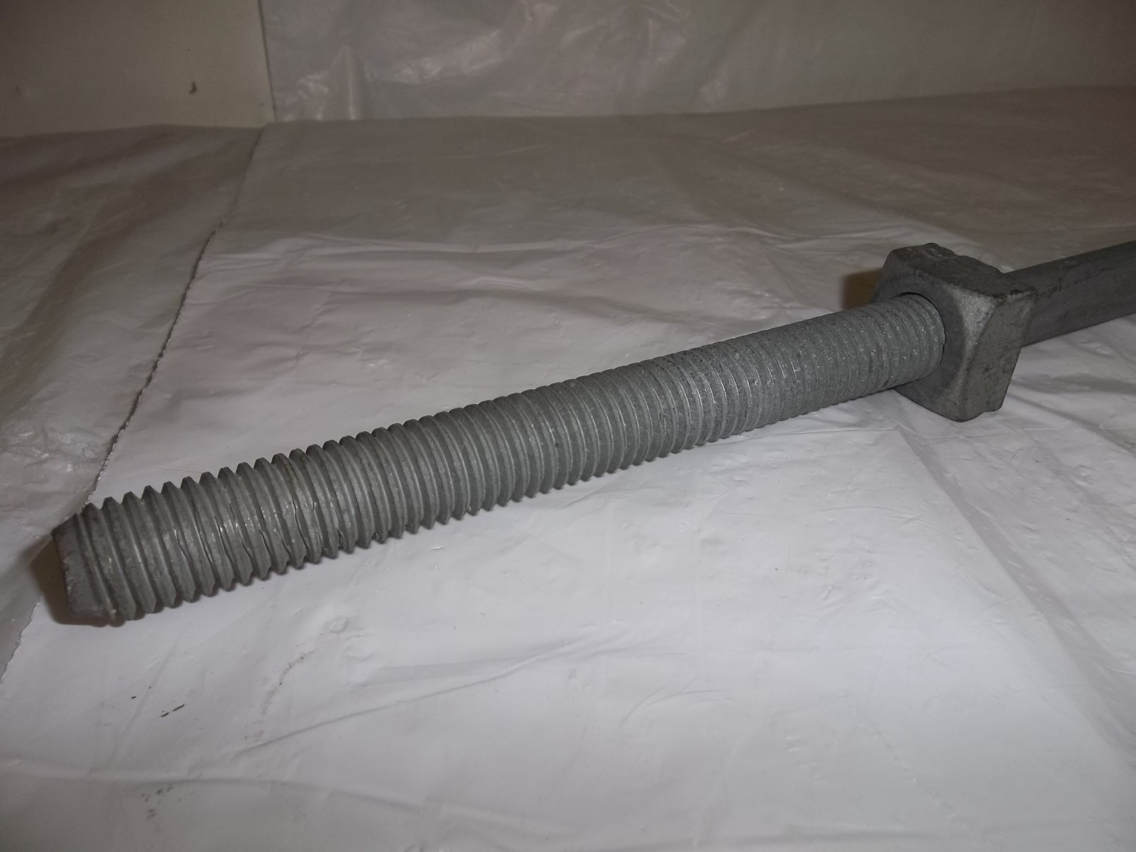 ROHN TOWER GALVANIZED 25G HEAVY DUTY 5/8 SINGLE EYE BOLT ANCHOR DEAD END TAKE UP