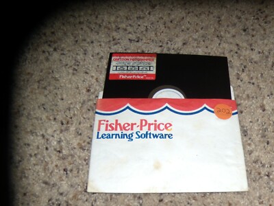 Cartoon Programmer Commodore 64 C64 Program on 5.25'' disk