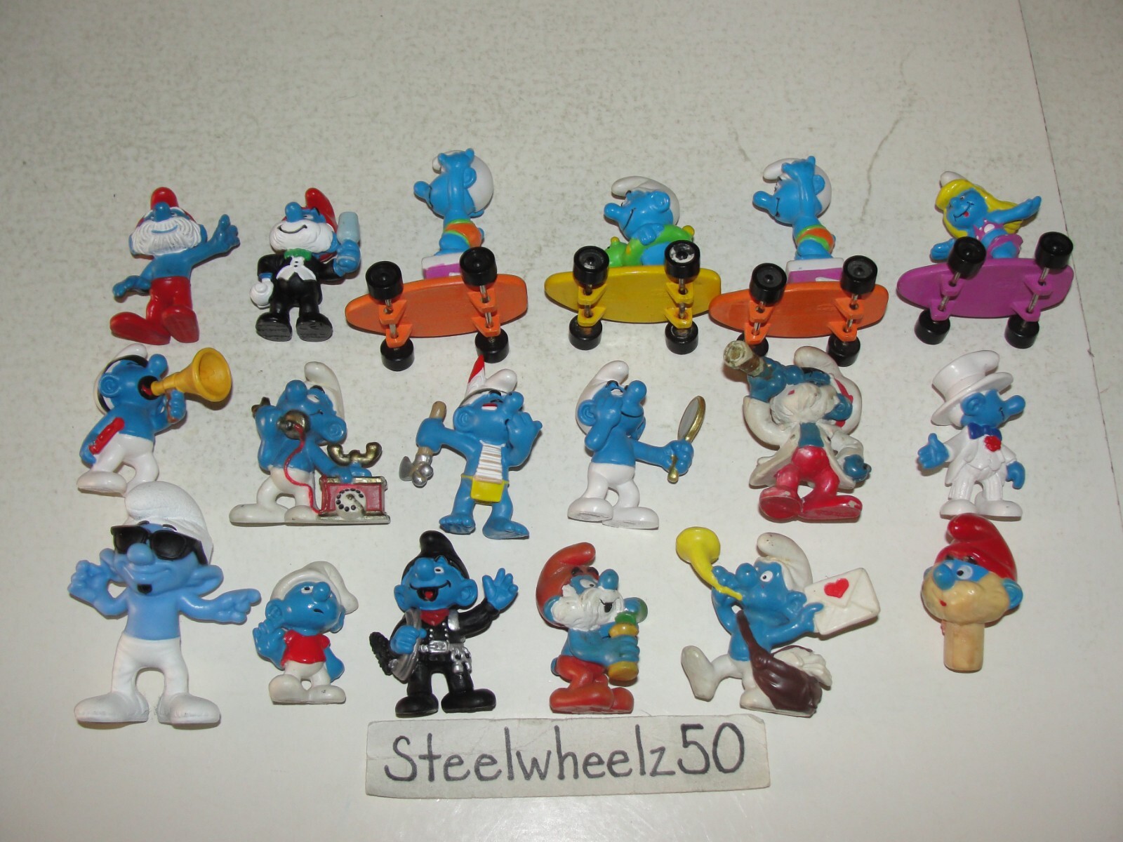 Schleich Smurf　シュライヒ　スマーフ　まとめ売り　レア　希少 Schleich Smurf シュライヒ スマーフ まとめ売り レア 希少 NEW