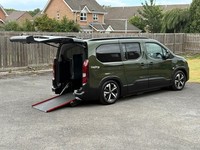 2025 PEUGEOT RIFTER XL SWITCH DRIVE FROM PASSENGER UPFRONT WHEELCHAIR VEHICLE
