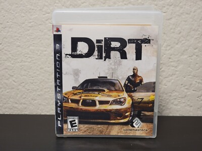 Sony PlayStation 3 PS3 Dirt Game 2007 Complete CIB w/ Manual