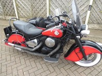 KAWASAKI  VN 800 DRIFTER SIDECAR OUTFIT 03 REG 1 YRS MOT