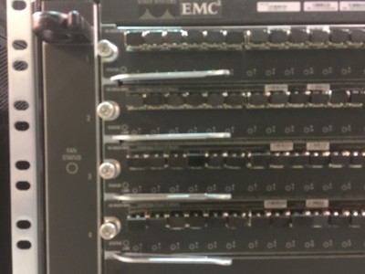 Cisco MD S9513 Ds-C9513 Fiber Channel San Switch W/ 2 Ds-Cac-6000w Ds-13SLT-FAN