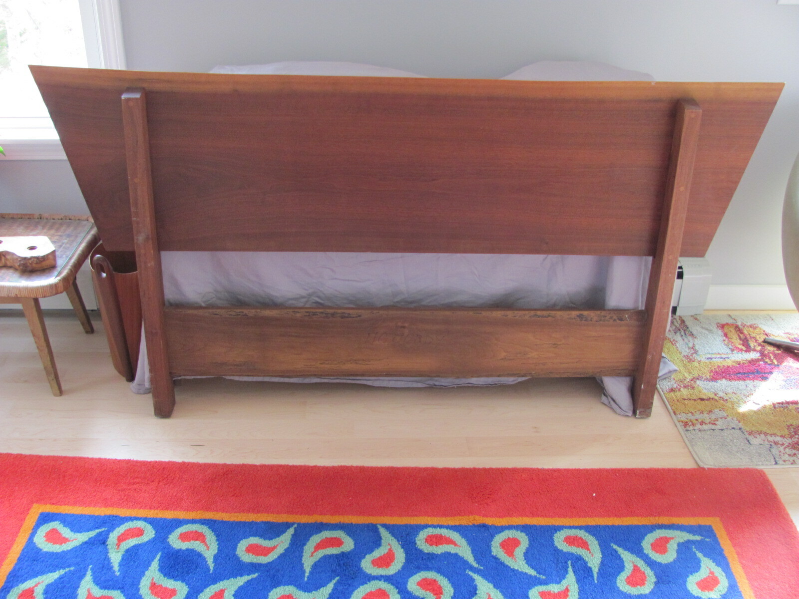 George Nakashima Walnut Headboard 72