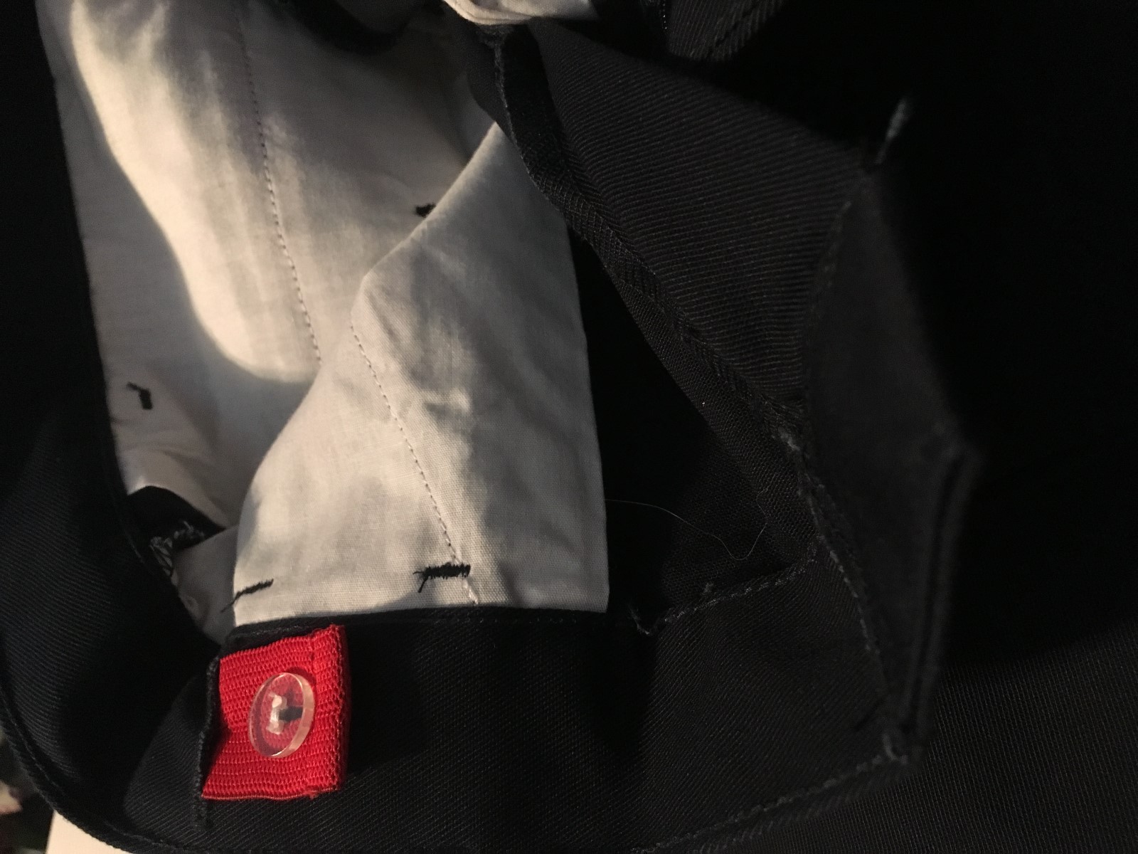 Austin Schl Uniform Navy Blue GIRLS Sz 20.5  FLAT Zipper FRONT SHORTS Adjustable