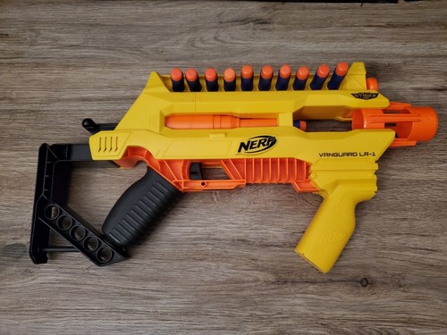 Nerf Yellow & Orange Vanguard LR-1 with Ammo Blasters Dart