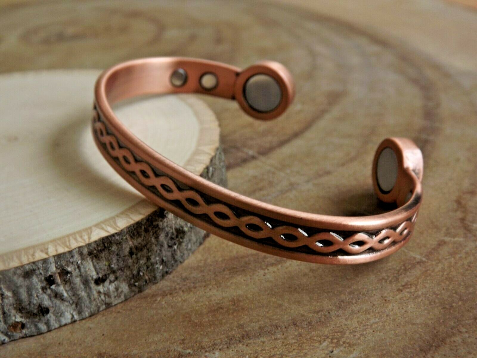 magnetic copper cuff bracelet