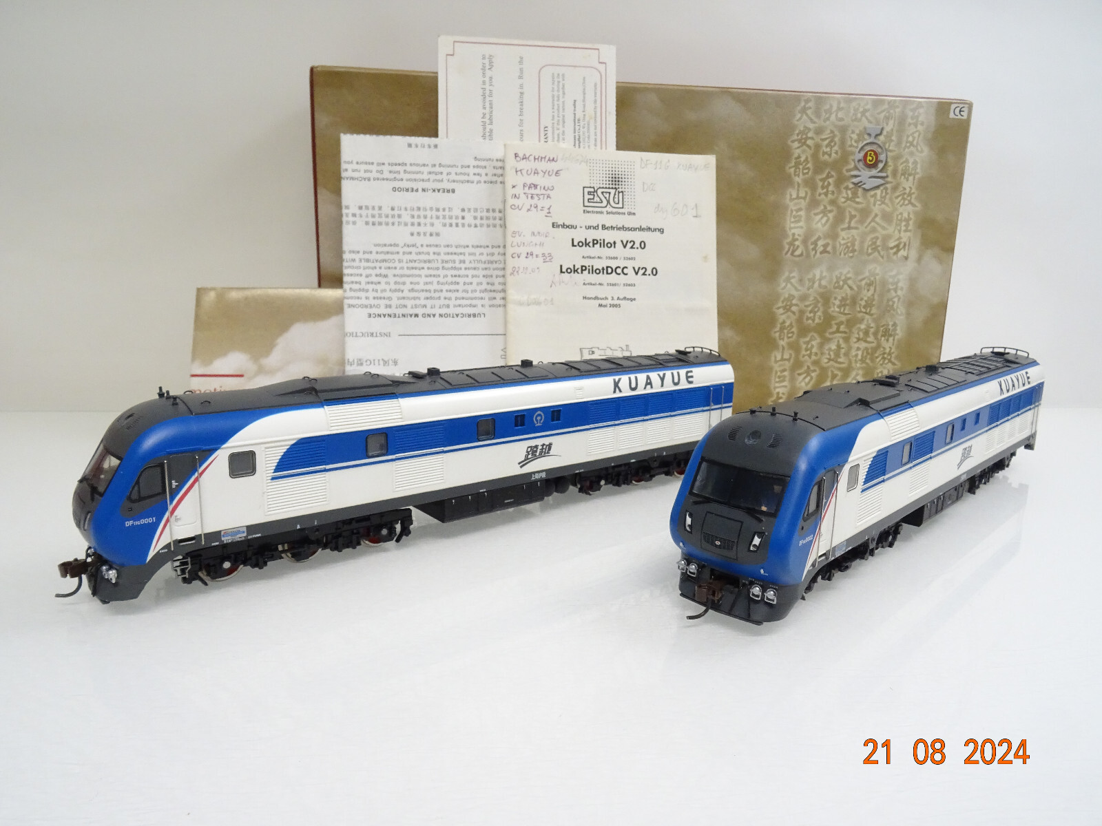 Bachmann H0 CD00601 AC Triebzug Class DF11G 2 Esu Digital in