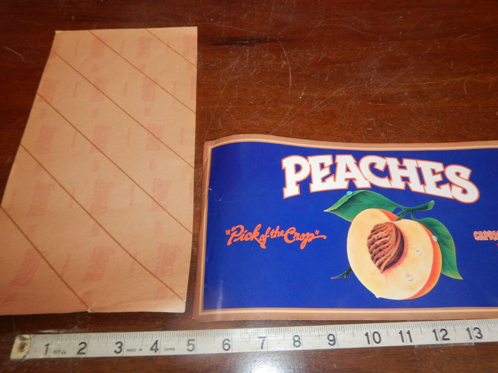 Capricorn Records PEACHES Sticker/ Decal 6.5