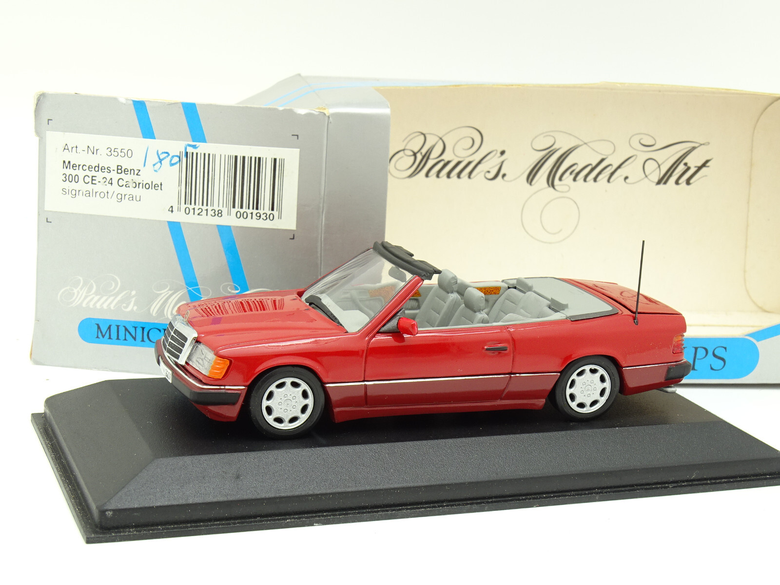 ミニカー MINICHAMPS Mercedes-Benz 300 CE-24 Coupe Mercedes Benz W124 Coupe 300 CE-24 in 1/43 scale by
