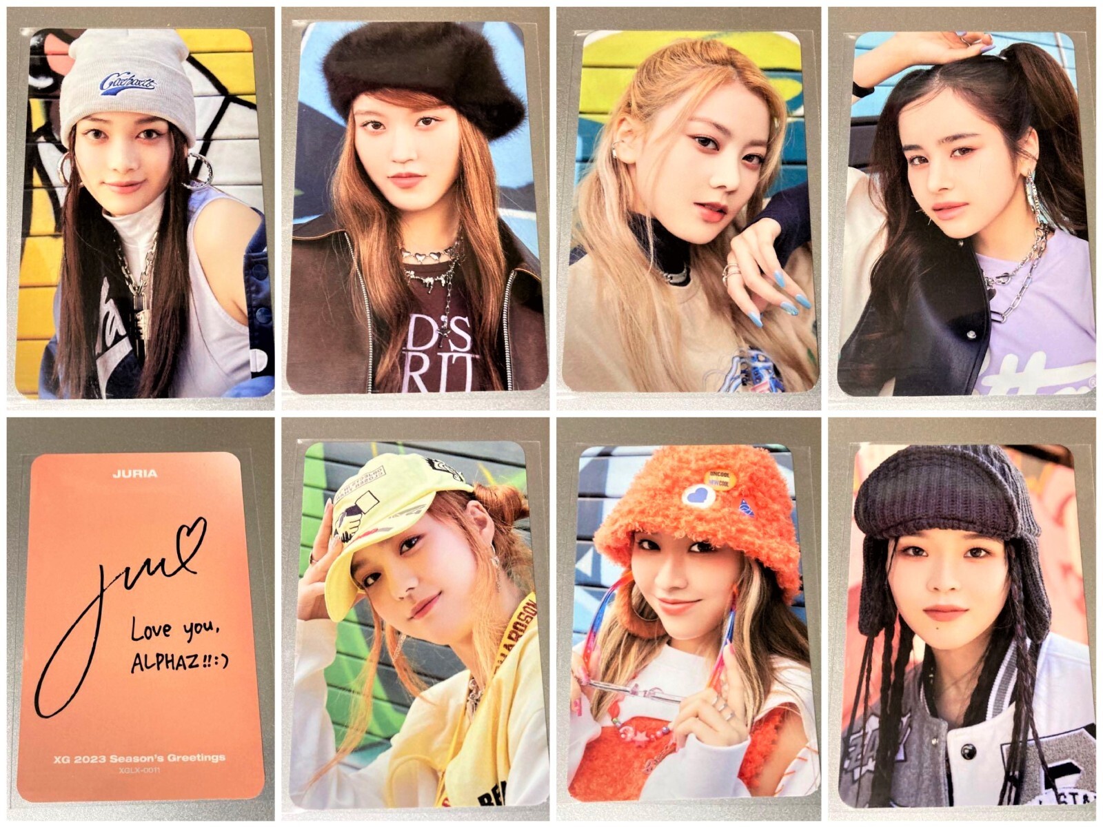 XG 2023 SEASON'S GREETINGS Official Photocard Photo Card PC XG 2023 SEASON'S GREETINGS Official Photocard Photo Card PC