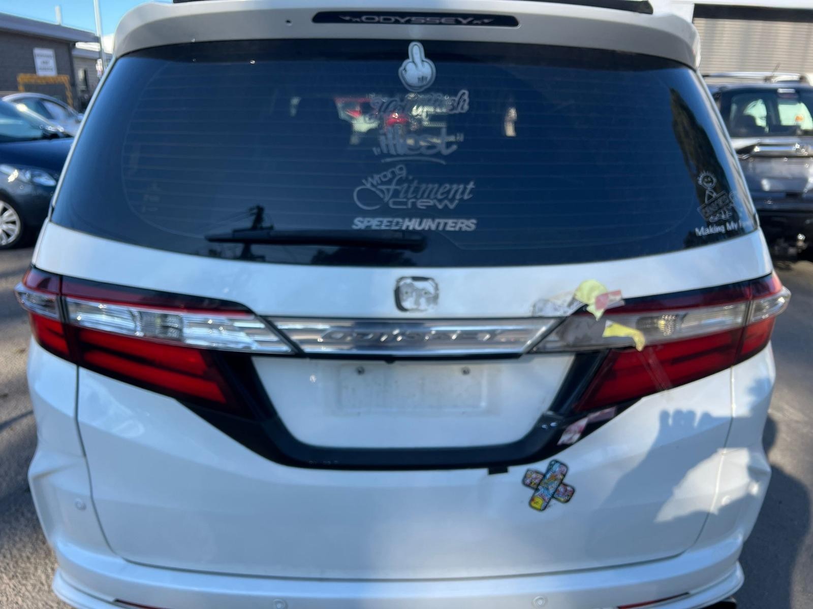 HONDA ODYSSEY RC1 02/2014-03/2022 REAR BRAKE DISC 2.4L PETROL K24W7 FWD 2017 Honda ODYSSEY