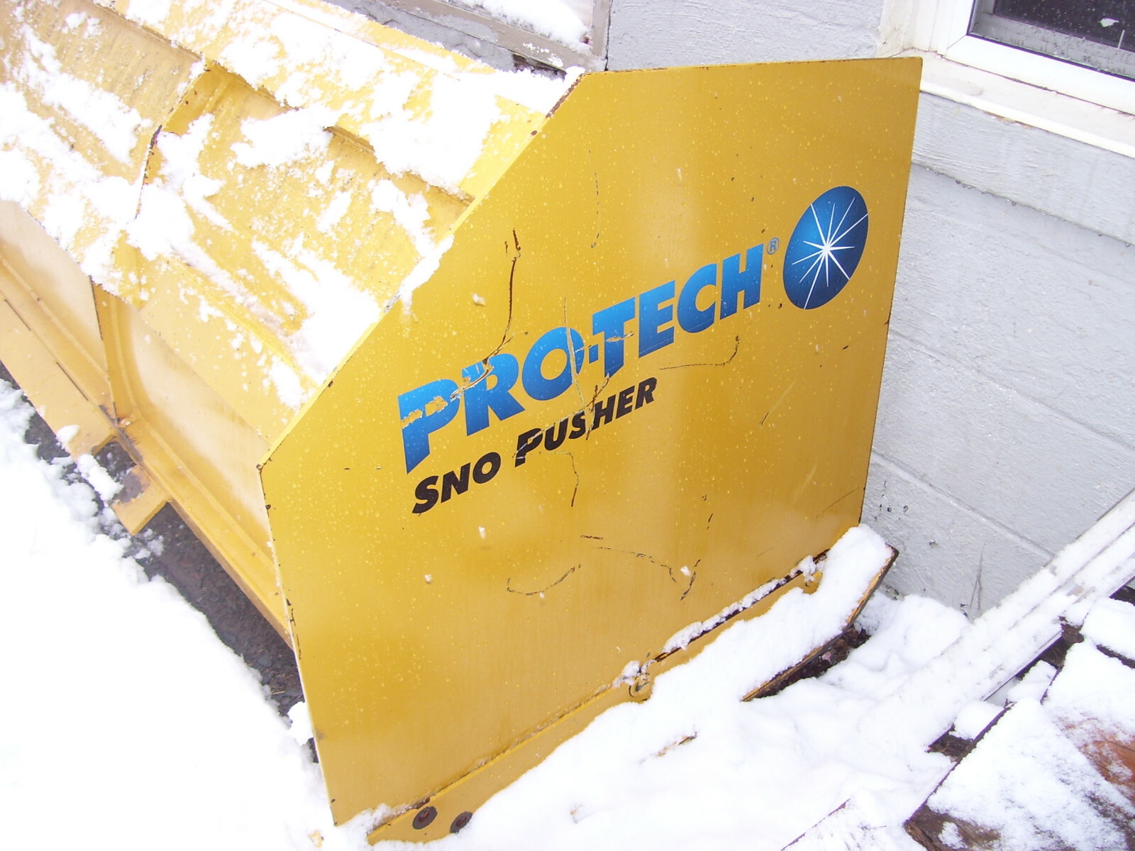 2018 SNOW PLOW PUSHER 8' PRO TECH PUSH BOX MODEL SP08S QUICK ATTACHMENT MOUNT