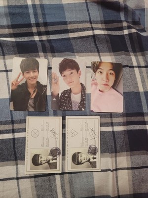 Lot of 7 GOT7 7 FOR 7 PRESENT EDITION Triangle Ver. Photocard Full