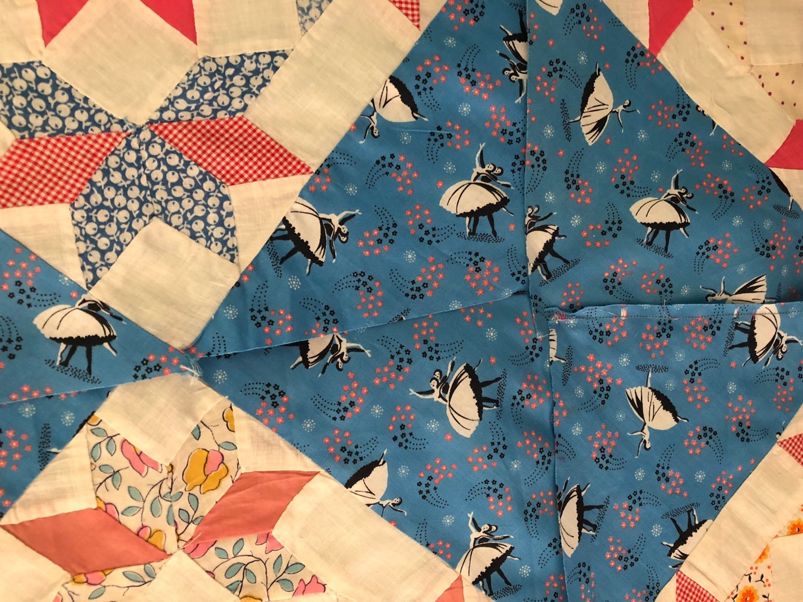 20 vintage blue and pink 20