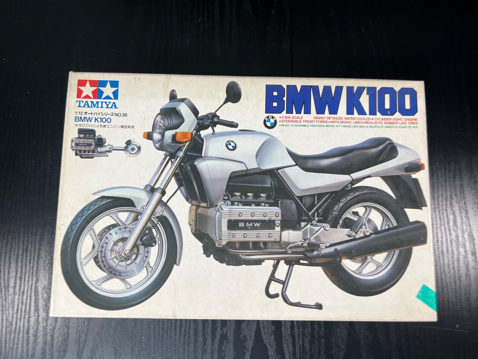 Tamiya 1/12 BMW K100 (#1436) | Plasmojo Scale Model