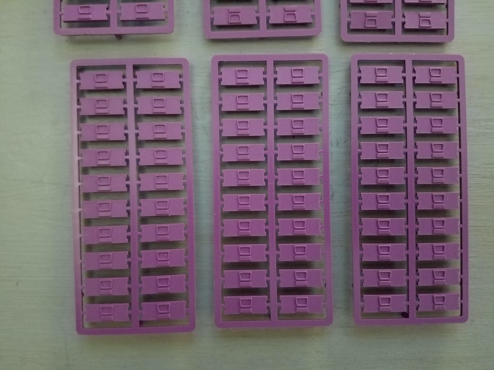 UICIDVL-C Panduit Snap-In Port Identifier Mini-Com Data Icon Violet - 134 Count