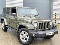 2015 Jeep Wrangler 3.6 V6 Automatic  HARD TOP / CONVERTIBLE SAHARA RARE ARMY GRE