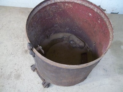 Old Farm Implement Seed Planter Box for Flower Pot Garden Planter