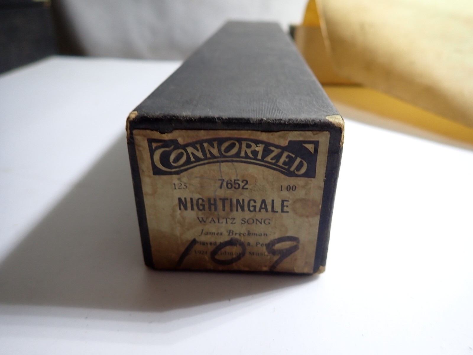 Vintage Connorized Piano Roll Nightingale 7652 R21 | eBay