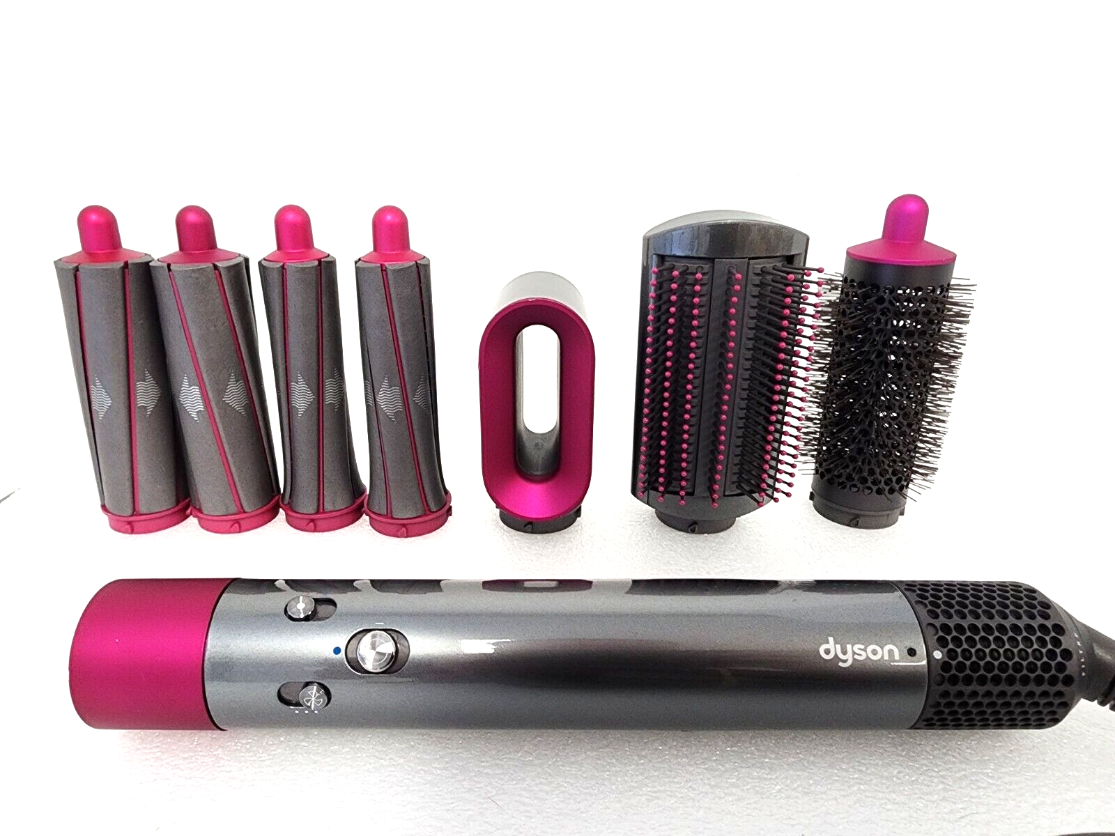 Dyson Airwrap HS01 Complete Multi Styler with Accessories Fuchsia (USED) Dyson Airwrap HS01 Complete Multi Styler with Accessories Fuchsia (USED)