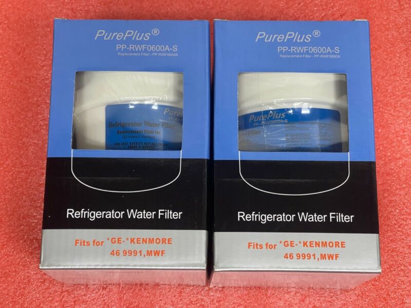 Pureplus Replacement For Ge Mwf Smartwater Mwfp Gwf Fridge Water Filter 2 Pack