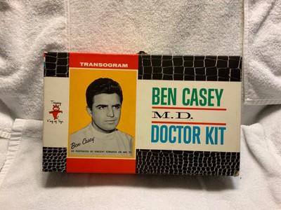 Vintage Transogram Ben Casey M.D. Doctor Kit USA (new open box)