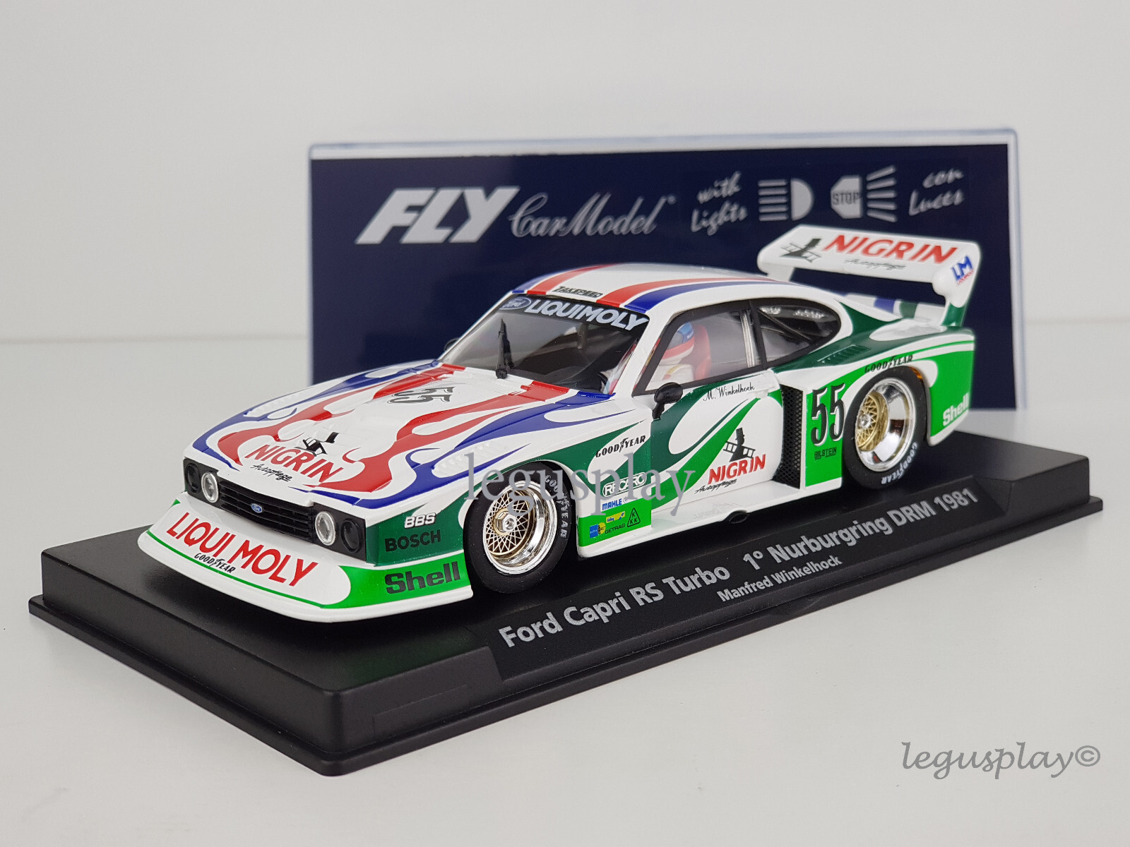 激レア】スロットカー FLY FORD CAPRI RS DRM 1980 Slot Racing