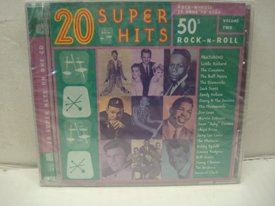 50's Rock & Roll, Vol. 2 - 20 Super Hits (1997 CD) NEW