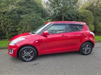 SUZUKI SWIFT 1.2 SZ4 - AUTOMATIC - 5DR - 2014 - RED