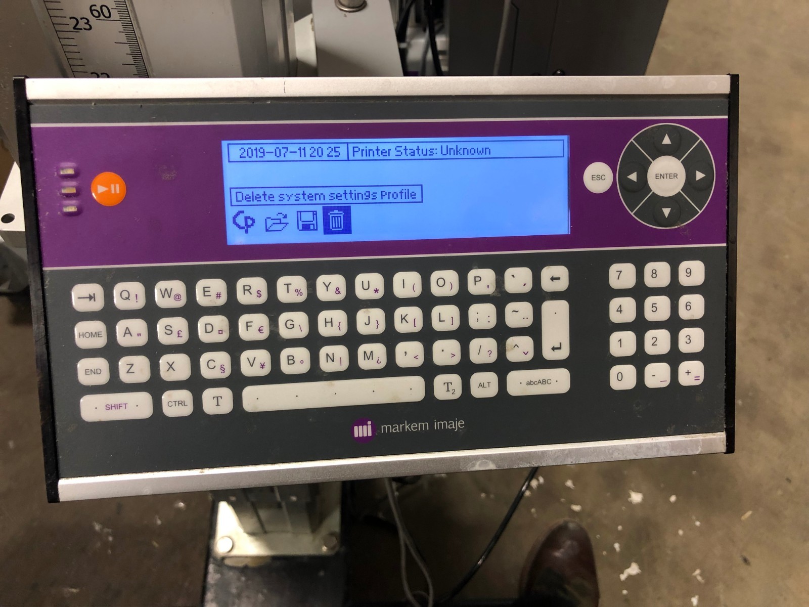 MARKEM IMAJE 2200 LABELER