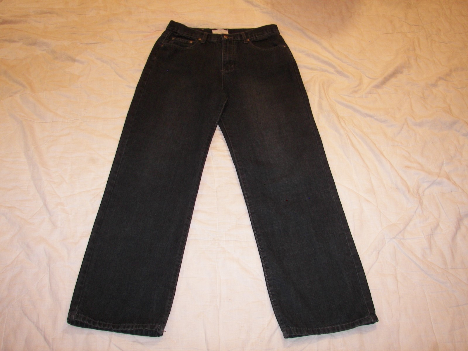Brooklyn Xpress Jeans - Boys Size 20 - (30 x 31) Original Design - Black Denim