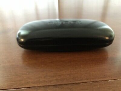 VINTAGE GUCCI Sunglasses Oyster Hard Case - Black - Leather-MINT (Case Only)